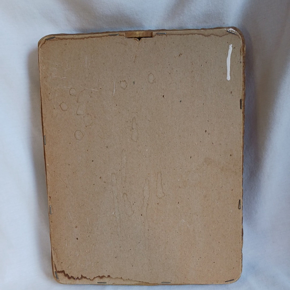 Vintage 70s Rattan Wicker Peacock Chair 13 Inch - Picture 3 of 3